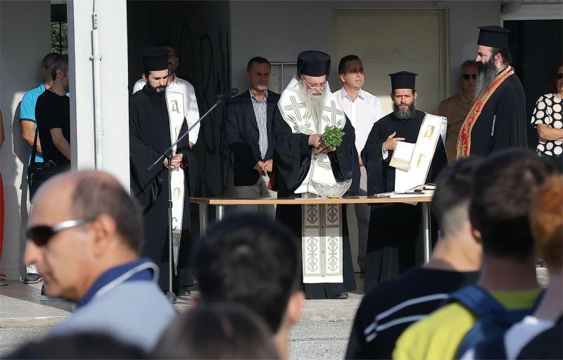 Αγιασμοί για τη νέα σχολική χρονιά στη Δράμα